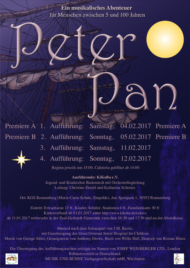 Peter Pan Plakat